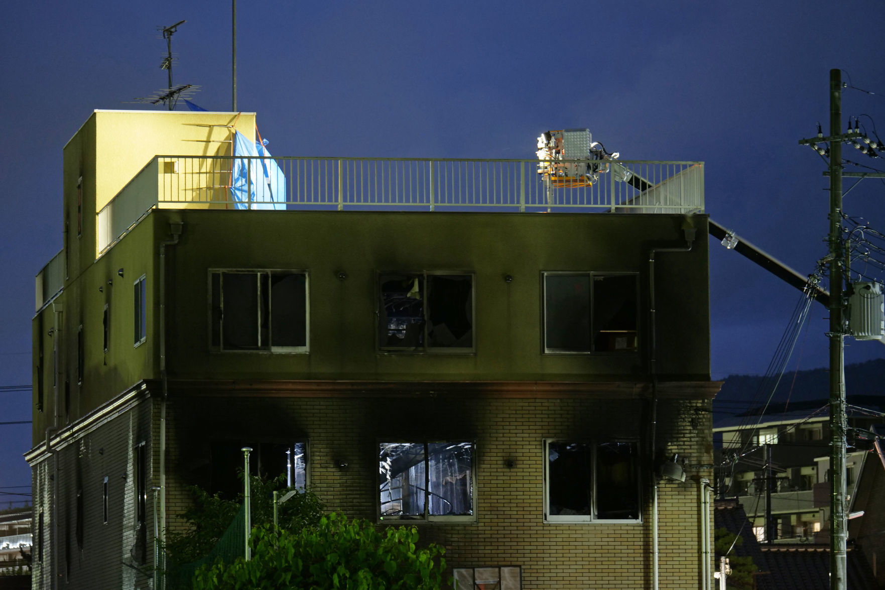 Japan Animation Studio Fire